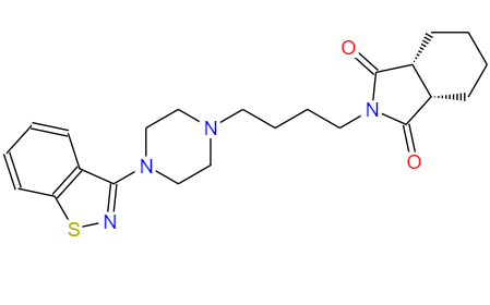 CAS： 150915-41-6，中文名稱： 哌羅匹隆 英文名稱：Perospirone 