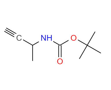 CAS： 154181-98-3，中文名稱： 叔丁基丁-3-yn-2-基氨基甲酸酯 英文名稱：tert-Butylbut-3-yn-2-ylcarbamate 