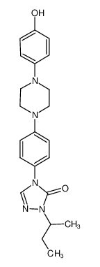 CAS： 106461-41-0，中文名稱： 2,4-二氫-4-[[4-(4-羥基苯基)-1-哌嗪基]苯基]-2-(1-甲基丙基)-3H-1,2,4-三氮唑-3-酮