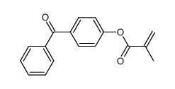 CAS： 56467-43-7，英文名稱：4-Benzoylphenyl Methacrylate 