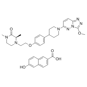 CAS： 1869912-40-2，中文名稱： AZD5153結(jié)晶體(API形式） 英文名稱：AZD5153 6-Hydroxy-2-naphthoic acid 