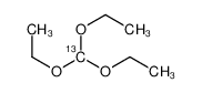 CAS： 118659-62-4，中文名稱： 三乙氧基(甲烷-13C) 英文名稱：Triethyl orthoformate (formyl-13c) 