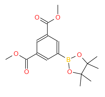 CAS：944392-68-1，中文名稱：3,5-雙(甲氧羰基)苯硼酸片吶醇酯 英文名稱：3,5-Bis(methoxycarbonyl)phenylboronic acid pinacolester