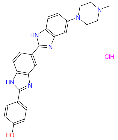 CAS： 23491-45-4，中文名稱： 赫斯特?zé)晒馊玖?33258 英文名稱：Hoechst 33258 