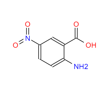 CAS： 616-79-5，中文名稱： 2-氨基-5-硝基苯甲酸 英文名稱：2-Amino-5-nitrobenzoic acid 