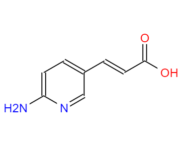 CAS： 167837-43-6，中文名稱： (E)-3-(6-氨基吡啶-3-基)丙烯酸 英文名稱：(E)-3-(6-Aminopyridin-3-yl)acrylicacid 