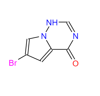 CAS：888721-83-3，中文名稱：6-溴吡咯并[2,1-f][1,2,4]噻嗪-4(3H)-酮
