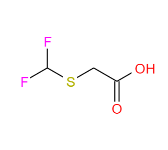CAS： 83494-32-0，中文名稱： 二氟甲基硫乙酸 英文名稱：Difluoromethylthioacetic acid 