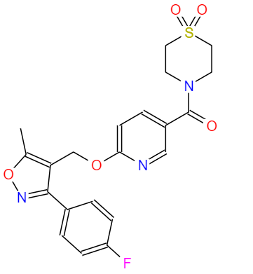 CAS： 1159600-41-5，中文名稱： 巴米沙尼 英文名稱：Basmisanil;RG-1662; RO5186582 