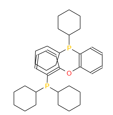 CAS： 434336-16-0，中文名稱： 雙(二環(huán)己基膦基苯基)醚 英文名稱：Bis(dicyclohexylphosphinophenyl)ether 