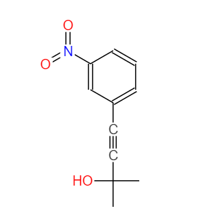 CAS： 33432-52-9，英文名稱：2-methyl-4-(3-nitrophenyl)but-3-yn-2-ol 