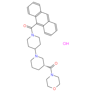 CAS： 591778-70-0，英文名稱：CP-640186 hydrochloride 