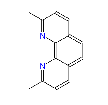 CAS： 484-11-7，中文名稱： 新銅試劑 英文名稱： Neocuproine 