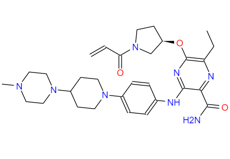 CAS： 1448232-80-1，英文名稱：Naquotinib 