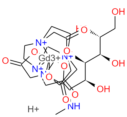 CAS： 92943-93-6,中文名稱： 釓特酸葡胺 英文名稱：gadolinium DOTA meglumine 