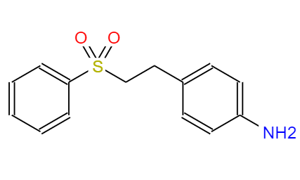 CAS： 148960-51-4，中文名稱： 4-[2-(苯基磺?；?乙基]苯胺 英文名稱：4-[2-(benzenesulfonyl)ethyl]aniline 