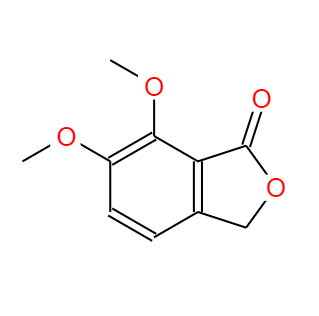  CAS： 569-31-3，中文名稱： 6,7-二甲氧基-3H-1-異苯并呋喃酮 英文名稱：Meconine