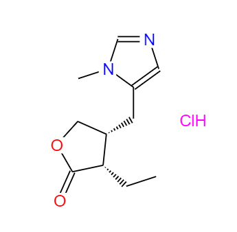 CAS： 54-71-7，中文名稱(chēng)： 鹽酸毛果蕓香堿 英文名稱(chēng)：(+)-Pilocarpine hydrochloride 