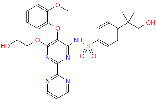 CAS： 253688-60-7，中文名稱： 波生坦羥甲基雜質 英文名稱：Hydroxy Bosentan 