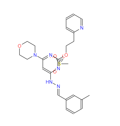  CAS： 870087-36-8，中文名稱： 阿吡莫德甲磺酸鹽 英文名稱：Apilimodmesylate