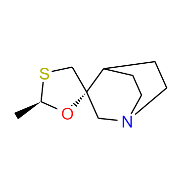 CAS： 107233-08-9，中文名稱： 西維美林 英文名稱：Cevimeline 