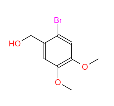  CAS： 54370-00-2，中文名稱(chēng)： 2-溴-4,5-二甲氧基芐醇 英文名稱(chēng)：2-Bromo-4,5-Dimethoxybenzyl Alcohol