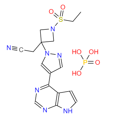  CAS： 1187595-84-1，中文名稱(chēng)： 磷酸巴瑞克替尼 英文名稱(chēng)：Baricitinib phosphate salt