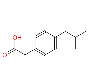 CAS： 1553-60-2，中文名稱： 異丁芬酸 英文名稱：4-Isobutylphenylacetic acid 