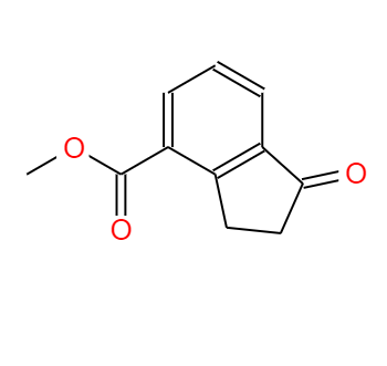 CAS：55934-10-6，中文名稱： 1-茚滿酮-4-羧酸甲酯 英文名稱：1H-Indene-4-carboxylic acid, 2,3-dihydro-1-oxo-, Methyl ester