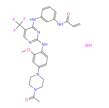 CAS： 1446700-26-0，中文名稱： CO-1686 氫溴酸鹽 英文名稱：CO-1686 hydrobromide 