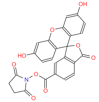 CAS： 92557-81-8，中文名稱： 6-羧基熒光素琥珀酰亞胺酯,單一異構(gòu)體 英文名稱：6-FAM,SE,Singleisomer 