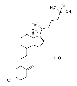 CAS： 63283-36-3，中文名稱： 骨化二醇 一水物 英文名稱：Calcifediol Monohydrate 