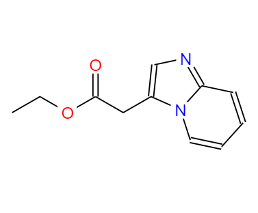 CAS： 101820-69-3，中文名稱： 咪唑并[1,2-a]吡啶-3-乙酸乙酯 英文名稱：Ethyl2-(imidazo[1,2-a]pyridin-3-yl)acetate 
