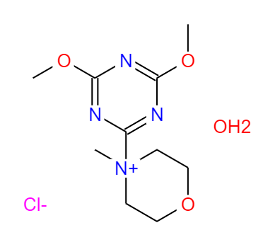 CAS： 3945-69-5，英文名稱：4-(4,6-Dimethoxy-1,3,5-triazin-2-yl)-4-methyl morpholinium chloride 