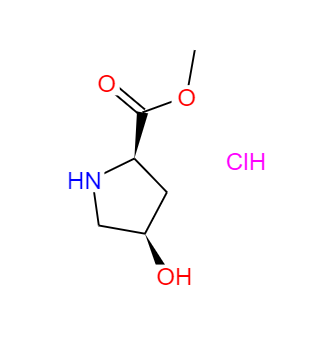 CAS： 114676-59-4，英文名稱：(2R,4R)-4-Hydroxypyrrolidine-2-carboxylic acid methyl ester hydrochloride 