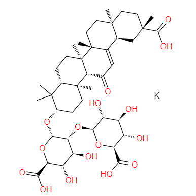 CAS： 68797-35-3，中文名稱： 甘草酸二鉀 英文名稱：Dipotassium Glycyrrhizinate 