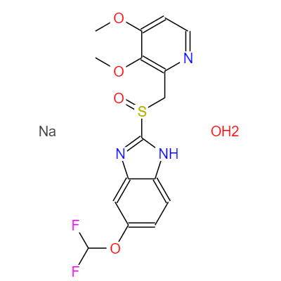 CAS： 164579-32-2，中文名稱： 泮托拉唑鈉水合物 英文名稱：PantoprazoleSodiumSesquihydrate 
