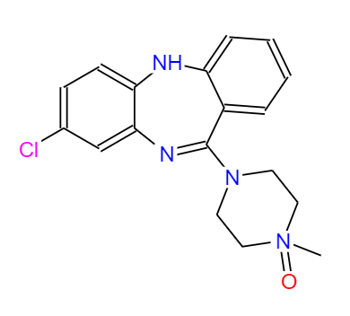 CAS： 34233-69-7，英文名稱：Clozapine N-oxide 