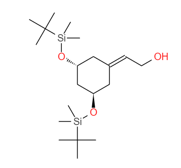 CAS： 139356-37-9，英文名稱：2-((3R,5R)-3,5-bis(tert-butyldiMethylsilyloxy)cyclohexylidene)ethanol 