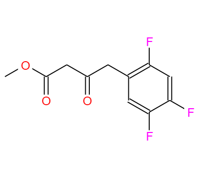CAS： 769195-26-8，中文名稱： 3-氧代-4-(2,4,5-三氟苯基)丁酸甲酯 英文名稱：Methyl3-oxo-4-(2,4,5-trifluorophenyl)butanoate 