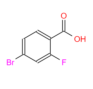 CAS： 112704-79-7，中文名稱： 2-氟-4-溴苯甲酸 英文名稱：4-BroMo-2-fluorobenzoic acid 