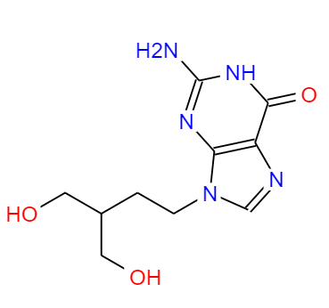  CAS： 39809-25-1，中文名稱： 噴昔洛韋 英文名稱：Penciclovir