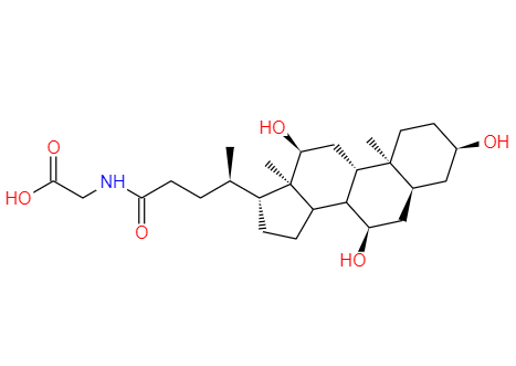 CAS： 475-31-0，中文名稱： 甘氨膽酸 英文名稱：Glycocholic acid 