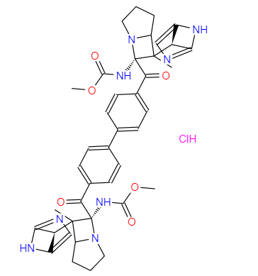 CAS： 1009119-65-6，中文名稱： 達卡他韋二鹽酸鹽 英文名稱：daclatasvir hydrochloride 