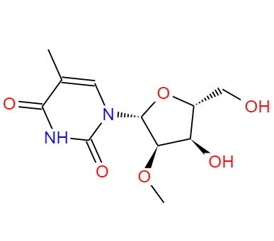 CAS： 55486-09-4，中文名稱： 5-甲基-2'-氧甲基尿苷 英文名稱：5-Me-2'-OMe-U 