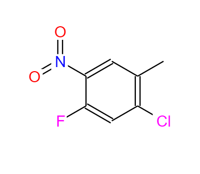 CAS： 112108-73-3，中文名稱： 2-氯-4-氟-5-硝基甲苯 英文名稱：2-Chloro-4-fluoro-5-nitrotoluene 