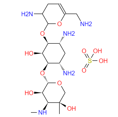 CAS： 32385-11-8，中文名稱： 紫蘇霉素/西梭霉素 英文名稱：Sisomicin 
