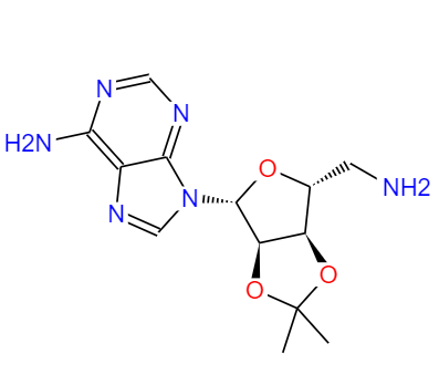 CAS： 21950-36-7，英文名稱：Adenosine, 5'-amino-5'-deoxy-2',3'-O-(1-Methylethylidene)- 