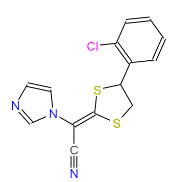 CAS： 101530-10-3，中文名稱： 蘭諾康唑 英文名稱：Lanoconazole 