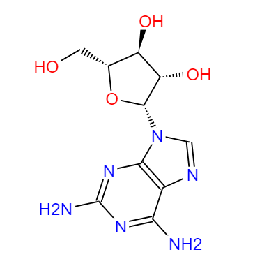 CAS： 34079-68-0，中文名稱： 2,6-二氨基嘌呤阿拉伯糖苷 英文名稱：2,6-Diaminopurine arabinoside 